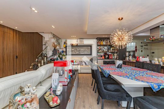 Sala de apartamento à venda com 3 quartos, 197m² em Vila da Saúde, São Paulo