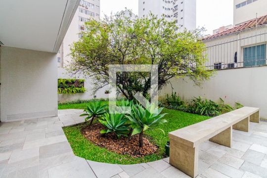 Área comum de apartamento para alugar com 3 quartos, 190m² em Cerqueira César, São Paulo