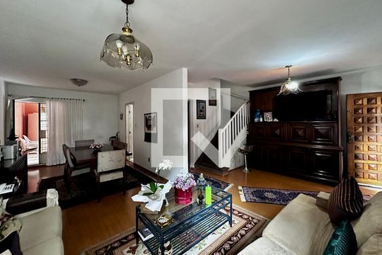 Sala de casa à venda com 3 quartos, 132m² em Brooklin Novo, São Paulo