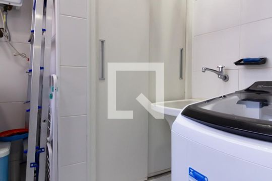 Área de serviço de apartamento à venda com 3 quartos, 140m² em Humaitá, Rio de Janeiro