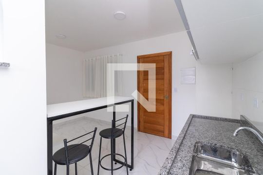 Cozinha de apartamento à venda com 1 quarto, 30m² em Jardim Artur Alvim, São Paulo