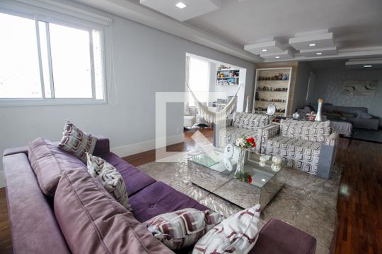 Sala de apartamento à venda com 4 quartos, 256m² em Jardim Wanda, Taboão da Serra