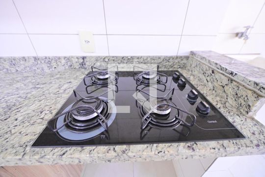 Cozinha de apartamento para alugar com 2 quartos, 63m² em Parque Amazonia, Goiânia
