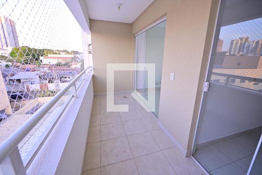 Varanda da Sala de apartamento para alugar com 2 quartos, 63m² em Parque Amazonia, Goiânia