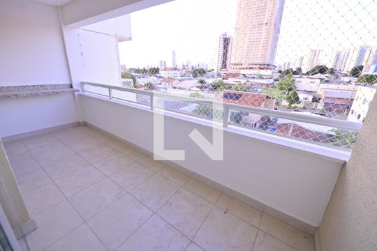 Varanda da Sala de apartamento para alugar com 2 quartos, 63m² em Parque Amazonia, Goiânia