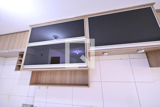 Cozinha de apartamento para alugar com 2 quartos, 63m² em Parque Amazonia, Goiânia
