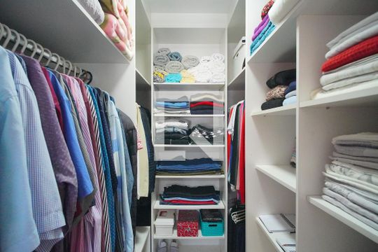 Closet da suíte de apartamento à venda com 2 quartos, 71m² em Centro, Novo Hamburgo