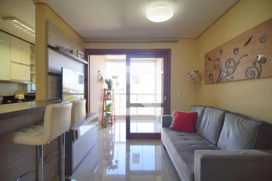 Sala de apartamento à venda com 2 quartos, 71m² em Centro, Novo Hamburgo