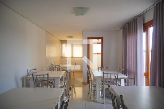 Área comum - Salão de festas de apartamento à venda com 2 quartos, 71m² em Centro, Novo Hamburgo