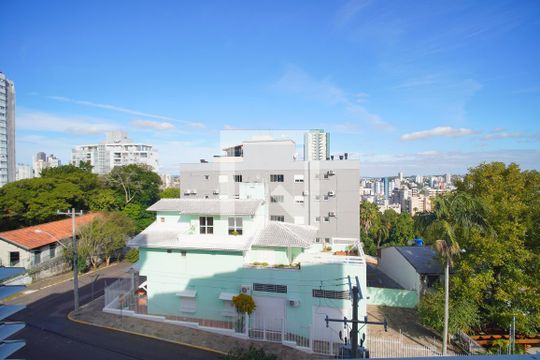 Vista da Suíte de apartamento à venda com 2 quartos, 71m² em Centro, Novo Hamburgo