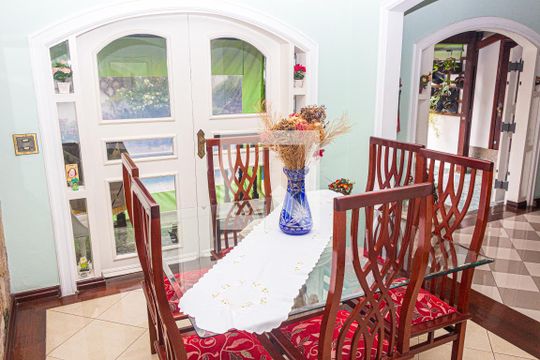 Sala de Jantar de casa à venda com 4 quartos, 525m² em Interlagos, São Paulo