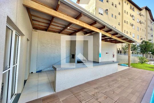 Churrasqueira de apartamento à venda com 2 quartos, 65m² em Primavera, Novo Hamburgo