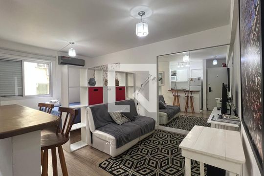 Sala de kitnet/studio à venda com 1 quarto, 30m² em Jardim Paulista, São Paulo