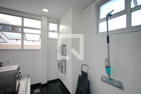 Área de Serviço de apartamento à venda com 4 quartos, 180m² em Buritis, Belo Horizonte