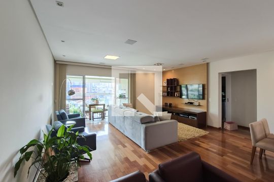 Sala de apartamento à venda com 3 quartos, 150m² em Vila Margarida, São Bernardo do Campo
