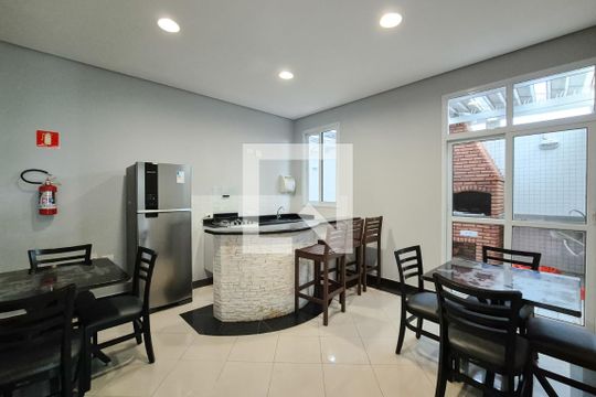 Área comum - Churrasqueira de apartamento à venda com 3 quartos, 150m² em Vila Margarida, São Bernardo do Campo