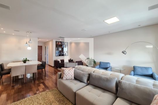 Sala de apartamento à venda com 3 quartos, 150m² em Vila Margarida, São Bernardo do Campo