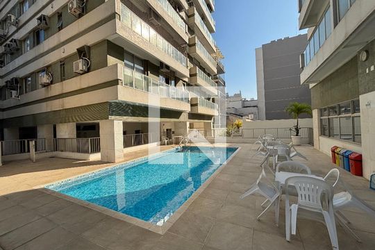 Área comum - piscina de apartamento à venda com 1 quarto, 65m² em Ipanema, Rio de Janeiro