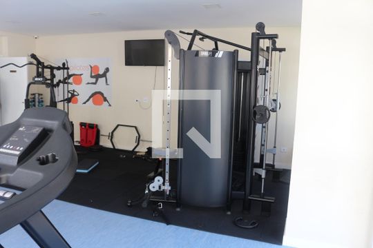 Área comum - Academia de apartamento para alugar com 2 quartos, 65m² em Fundação, São Caetano do Sul