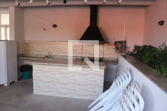Área comum - Churrasqueira de apartamento para alugar com 2 quartos, 65m² em Fundação, São Caetano do Sul