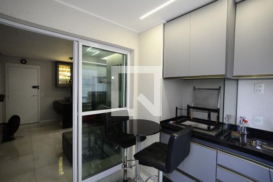 Varanda gourmet de apartamento à venda com 2 quartos, 61m² em Liberdade, São Paulo