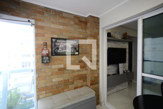 Varanda gourmet de apartamento à venda com 2 quartos, 61m² em Liberdade, São Paulo