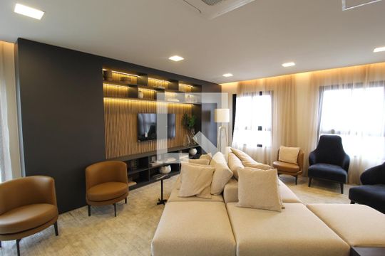 Área Comum - Salão de Festas de apartamento para alugar com 1 quarto, 24m² em Indianópolis, São Paulo