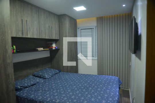 Quarto 2 de apartamento para alugar com 2 quartos, 82m² em Campestre, Santo André