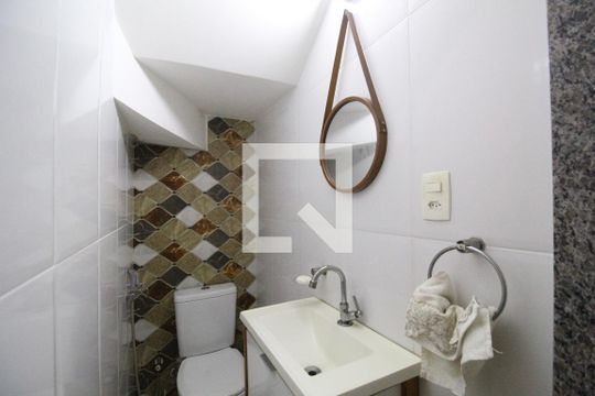 Lavabo de casa de condomínio à venda com 3 quartos, 107m² em Curicica, Rio de Janeiro
