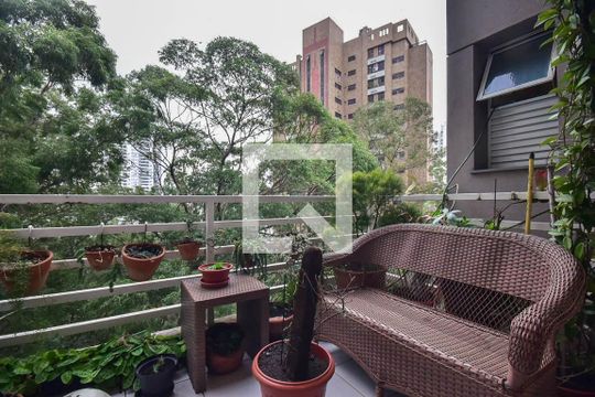 Varanda de apartamento à venda com 1 quarto, 89m² em Morumbi, São Paulo