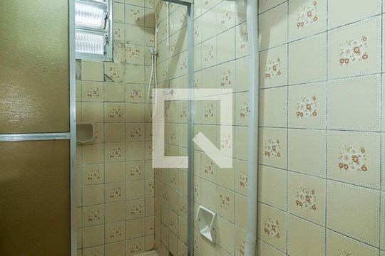 Banheiro da Suíte de apartamento à venda com 1 quarto, 35m² em Floresta, Porto Alegre