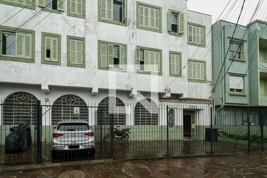 Fachada de apartamento à venda com 1 quarto, 35m² em Floresta, Porto Alegre