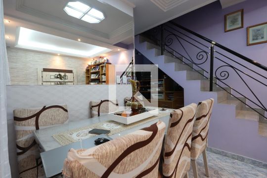 Sala de Jantar de casa à venda com 3 quartos, 90m² em São Lucas, São Paulo