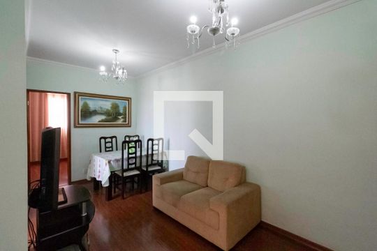 Sala de apartamento à venda com 3 quartos, 60m² em Guarani, Belo Horizonte