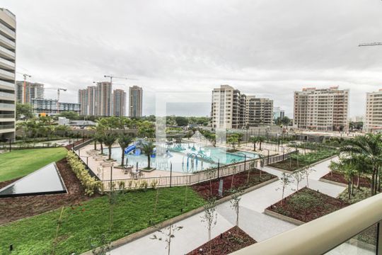 Área comum de apartamento à venda com 3 quartos, 124m² em Barra da Tijuca, Rio de Janeiro