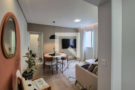 Sala de apartamento à venda com 1 quarto, 48m² em Parque Anchieta, São Bernardo do Campo