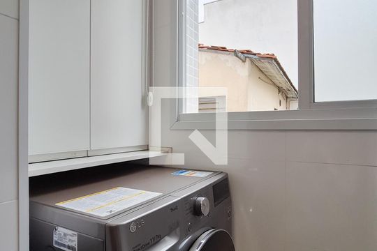 Área de Serviço de apartamento à venda com 1 quarto, 48m² em Parque Anchieta, São Bernardo do Campo