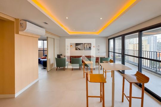 Área comum - Salão de festas de kitnet/studio à venda com 1 quarto, 23m² em Vila Mariana, São Paulo