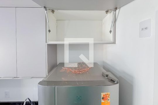 Cozinha - Armários de kitnet/studio à venda com 1 quarto, 23m² em Vila Mariana, São Paulo