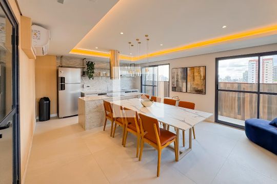 Espaço Gourmet de kitnet/studio à venda com 1 quarto, 23m² em Vila Mariana, São Paulo