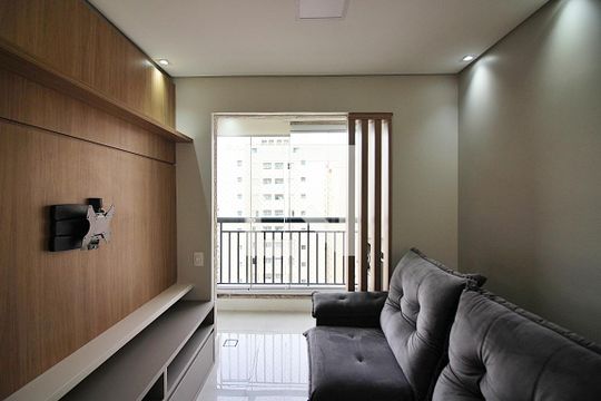 Sala de apartamento para alugar com 2 quartos, 56m² em Planalto, São Bernardo do Campo