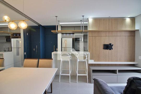 Sala de apartamento para alugar com 2 quartos, 56m² em Planalto, São Bernardo do Campo