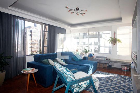 Sala 2 de apartamento à venda com 4 quartos, 254m² em Rio Branco, Porto Alegre