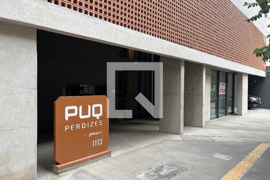 Fachada do Prédio de apartamento à venda com 1 quarto, 33m² em Perdizes, São Paulo