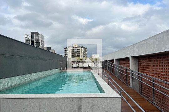 Área comum - Piscina de apartamento à venda com 1 quarto, 33m² em Perdizes, São Paulo