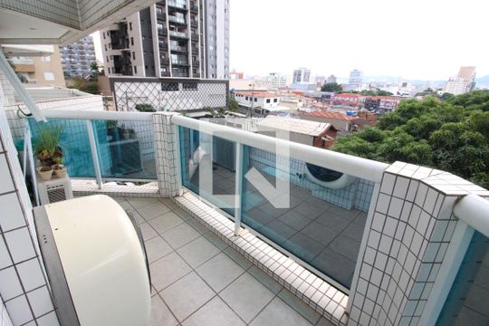 Varanda de apartamento à venda com 1 quarto, 35m² em Centro, Osasco