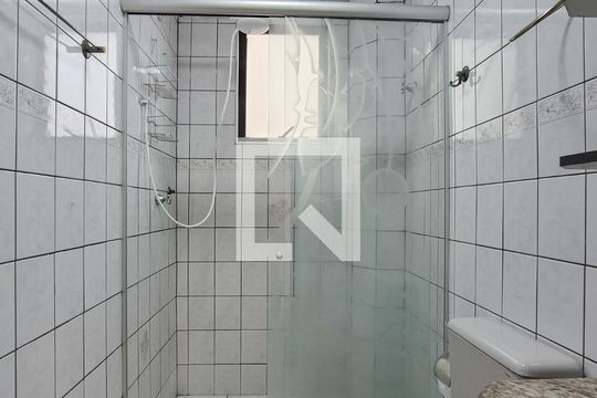 Banheiro Social de apartamento à venda com 2 quartos, 72m² em Paulicéia, São Bernardo do Campo