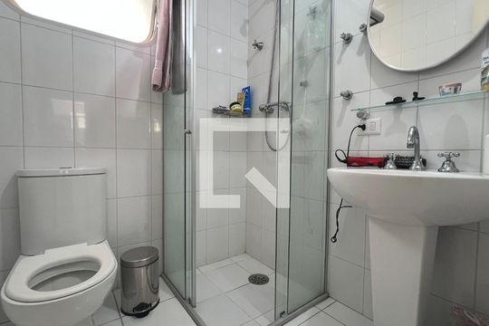 Banheiro Social de apartamento à venda com 2 quartos, 99m² em Jardim Paulista, São Paulo
