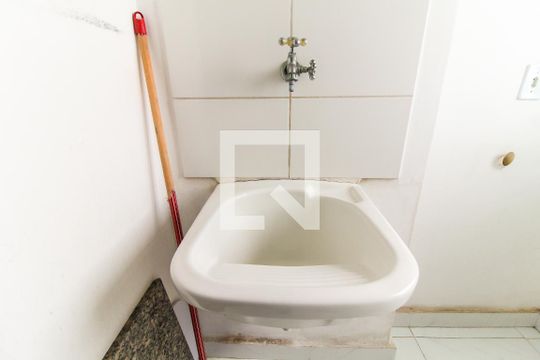 Área de Serviço de apartamento à venda com 2 quartos, 50m² em Vila Monte Santo, São Paulo