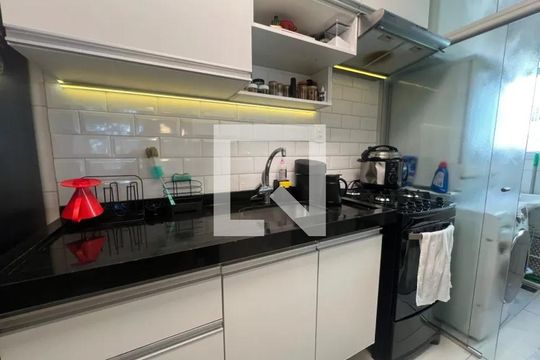 Cozinha de apartamento à venda com 3 quartos, 71m² em Macedo, Guarulhos